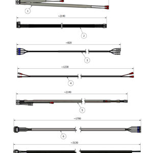 Varimixer AR100 VL1 - Spare Parts - cables