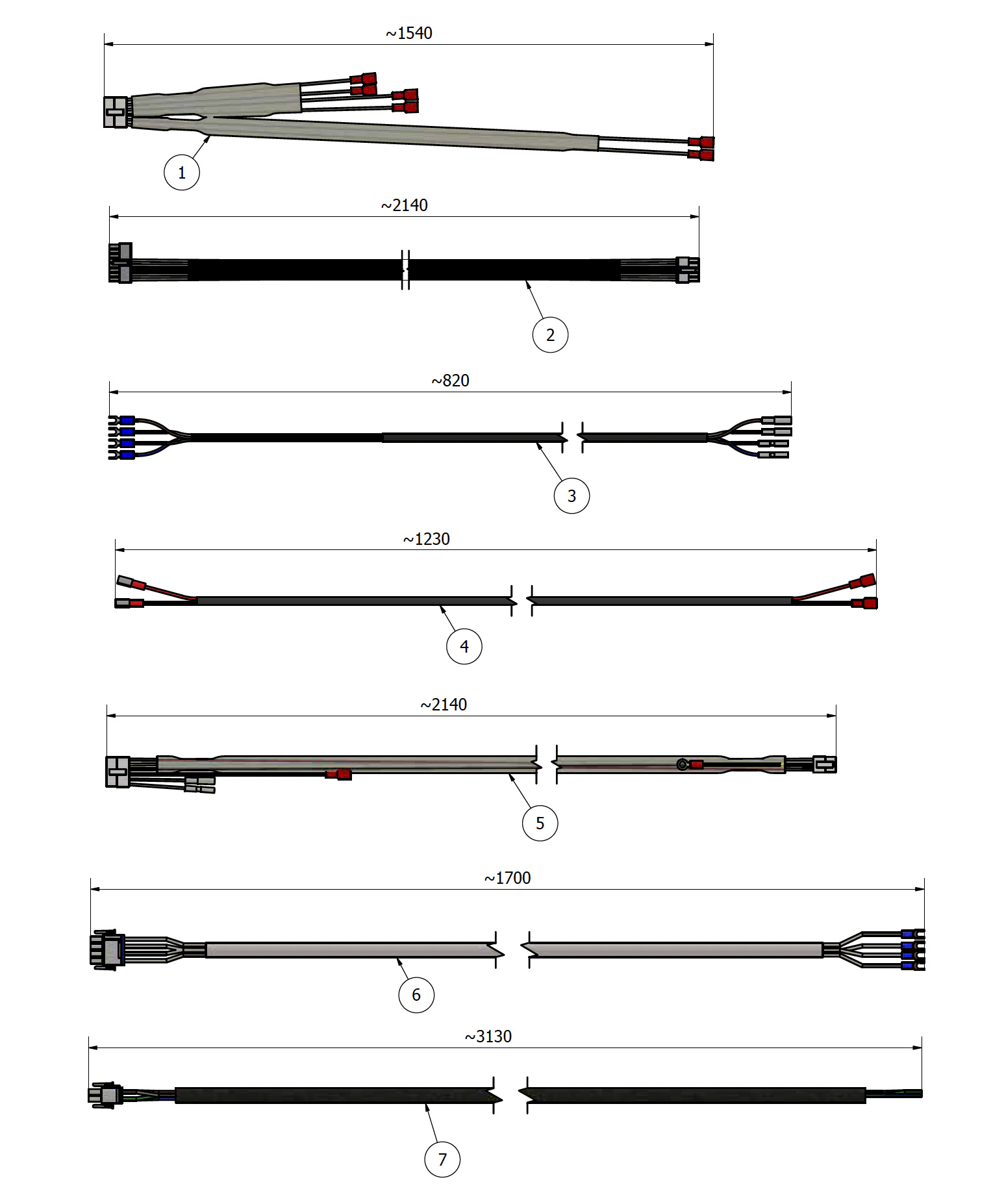 Varimixer AR100 VL1 - Spare Parts - cables