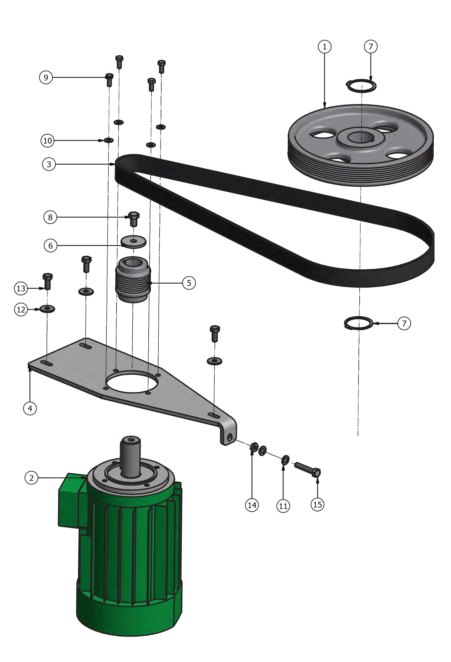 varimixer_ar200_vl4_spare_parts_transmission - Varimixer Varimixer AR200 VL4 - Spare Parts - transmission