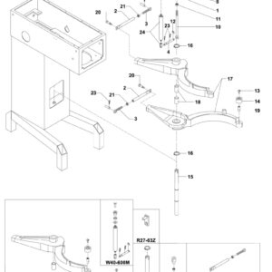 Varimixer AR40 VL1 - Spare Parts - lifting system