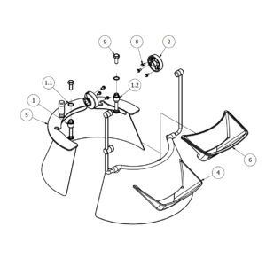 Varimixer AR40 VL1 - Spare Parts - safety guard