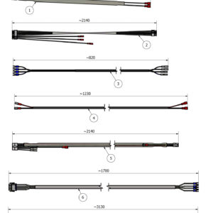 Varimixer AR80 VL1s - Spare Parts - cables