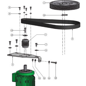 Varimixer ERGO100 VL4 - Spare Parts - transmission