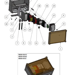 Varimixer ERGO60 VL4 - Spare Parts - electric box from 60005820