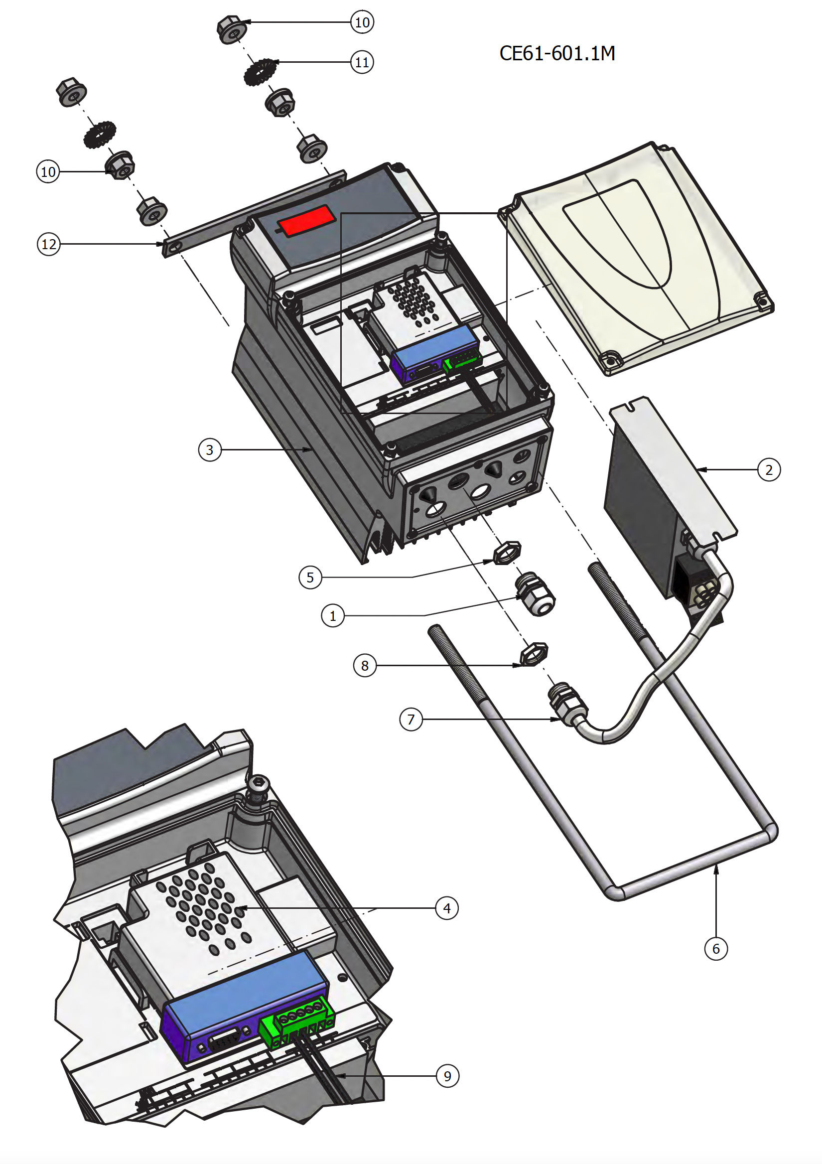 Varimixer ERGO60 VL4 - Reservedele - frekvensomformer