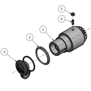 Varimixer KODIAK10 - Spare Parts - attachment drive