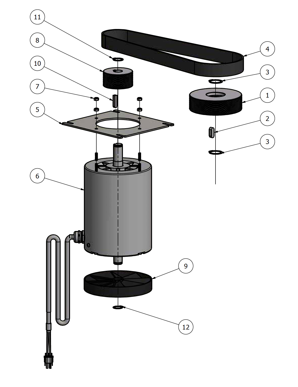 Varimixer KODIAK10 - Spare Parts - transmission