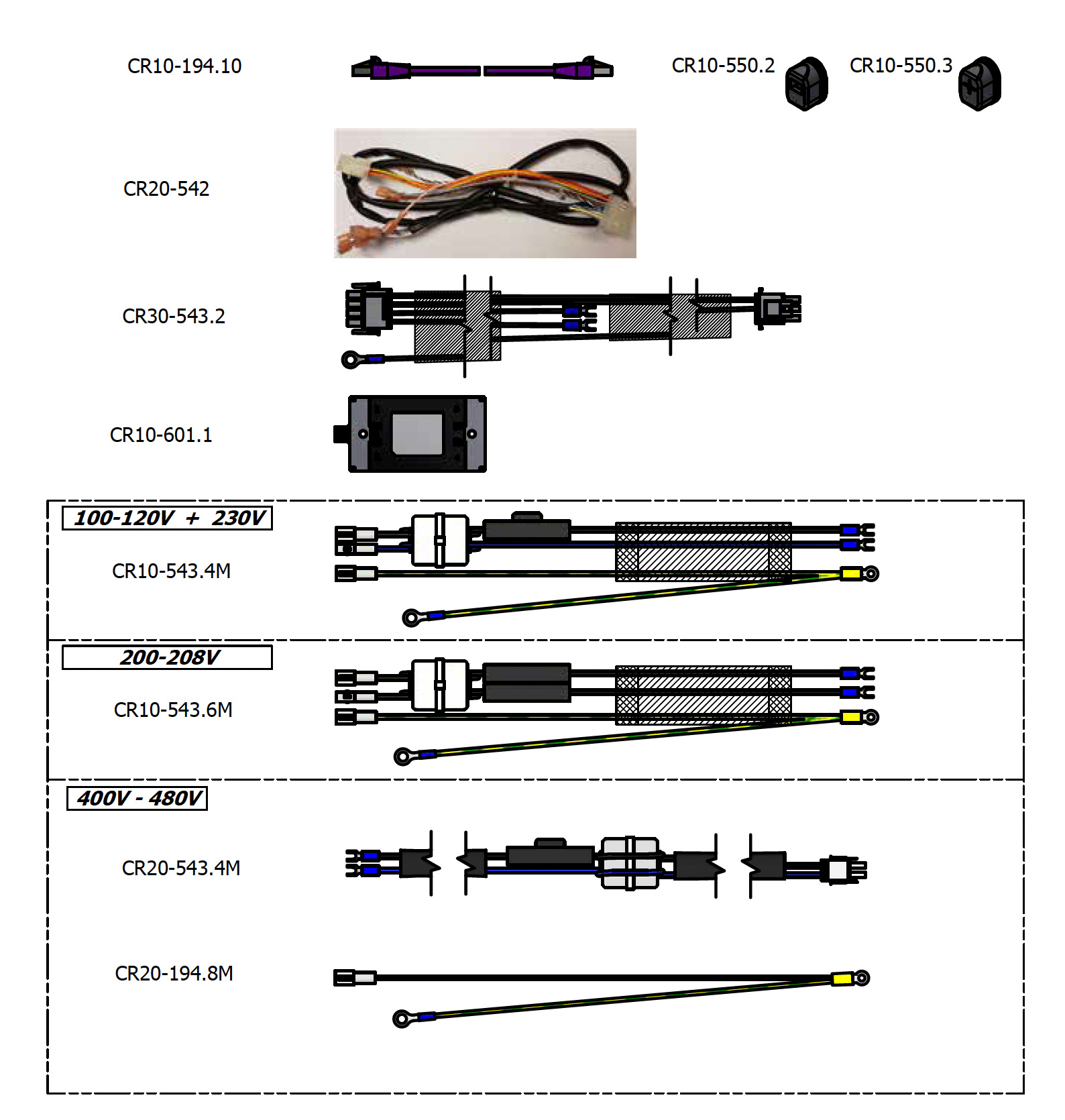 Varimixer KODIAK20 - Spare Parts - electric components 03
