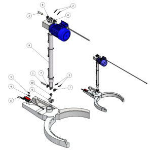 Varimixer ERGO100 VL5 - Spare Parts - lifting system