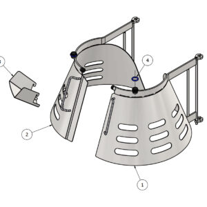 Varimixer ERGO100 VL5 - Spare Parts - safety guard