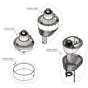 Varimixer ERGO100 VL5 - Spare Parts - planetary head