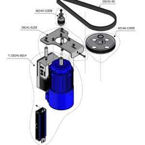 Varimixer ERGO140 VL5 - Spare Parts - drive system