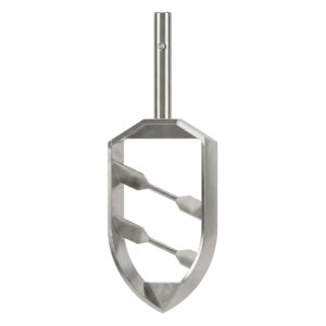 Accessories - Beater - Stainless Steel - AR80 - 80-40 L - Double Pin - B Equipment
